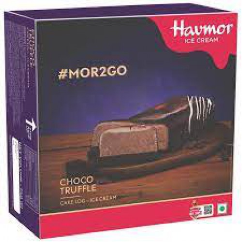 Havmor Ice Cream Cake - Choco Truffle, 750 ml Log