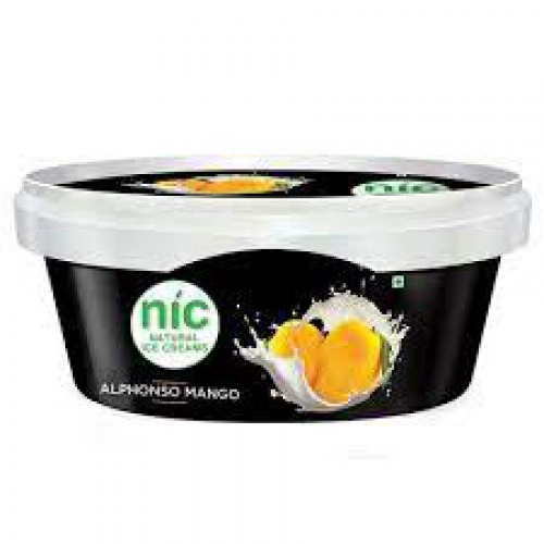 NIC Natural Ice Cream - Alphonso Mango, 750 ml