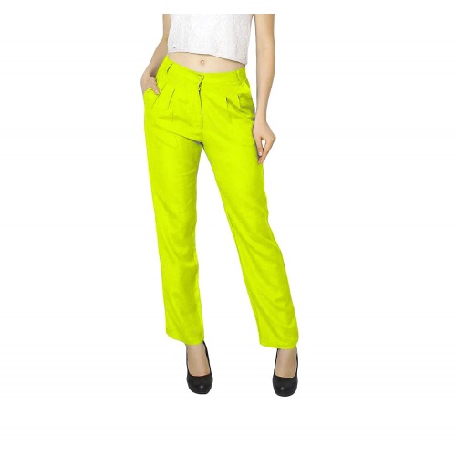 Womens Straight Fit Formal Trousers