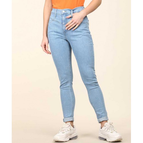 Super Skinny Women Blue Jeans