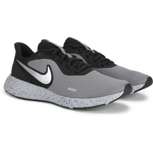 Nike Revolution 5 Premium Mens Running Shoe Running Shoes For Men  (Black, Grey)