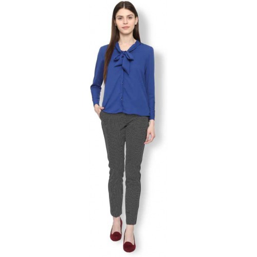 Women Regular Fit Solid Formal Shirt