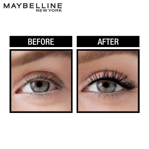 Maybelline New York Hypercurl Mascara Waterproof, Black, 9.2g