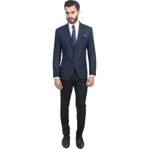 2 Piece Solid Men Suit