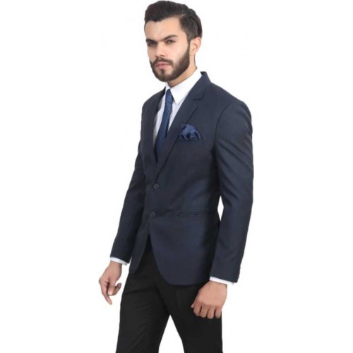 2 Piece Solid Men Suit